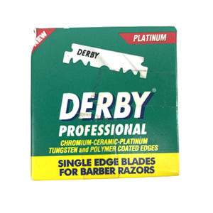 Derby Professional Single Edge Razor Blades 2 Packs of 100 Count Blades NEW!